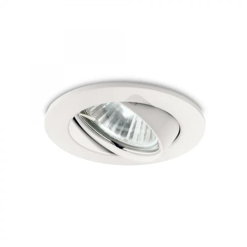 Ideal Lux 083179 süllyesztett spotlámpa Swing 1x50W GU10 - fehér Biztonságos fizetés