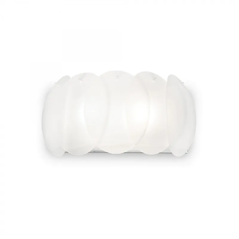 Ideal Lux 038025 fali lámpa Ovalino Bianco 2x60W E27 - fehér Akció