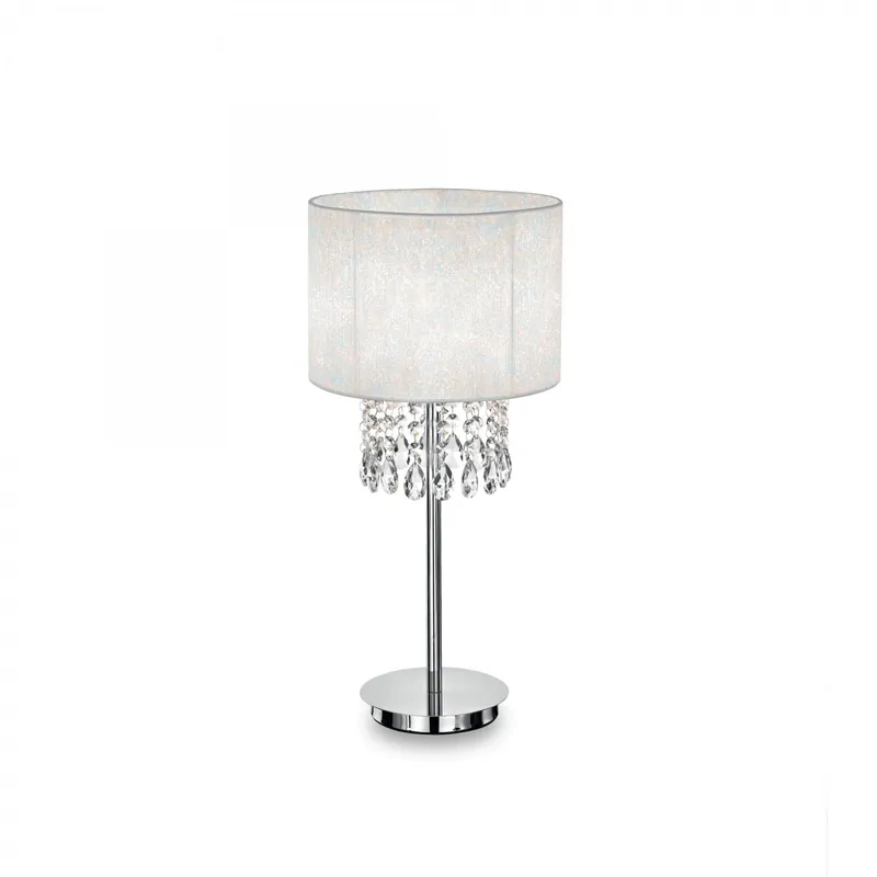 Ideal Lux 068305 asztali lámpa Opera 1x60W E27 - fehér Csak ma