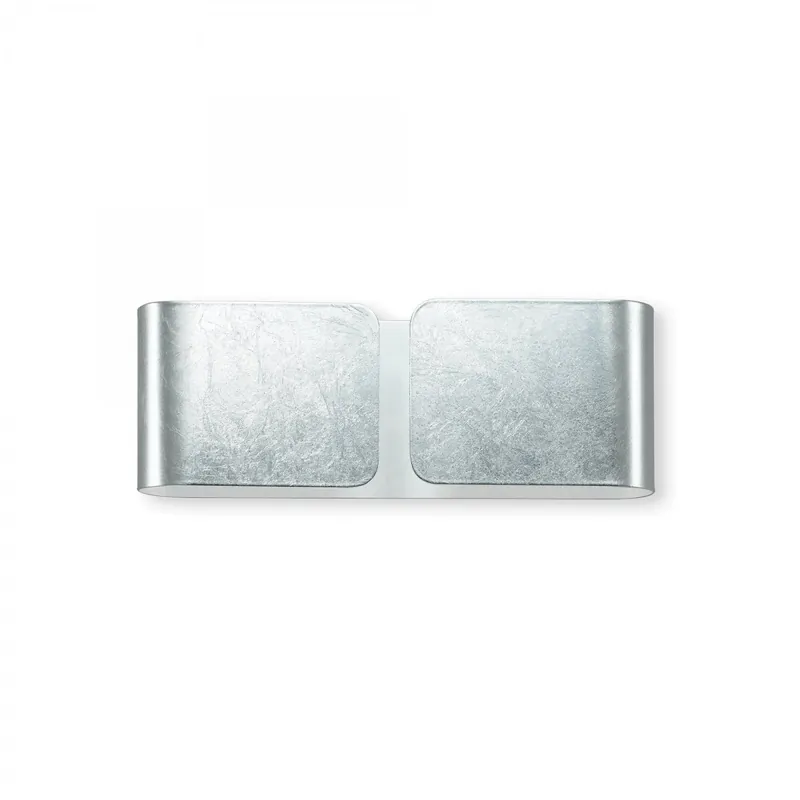Vedd meg online Ideal Lux 091136 fali lámpa Clip Mini Argento 2x40W G9 - ezüst