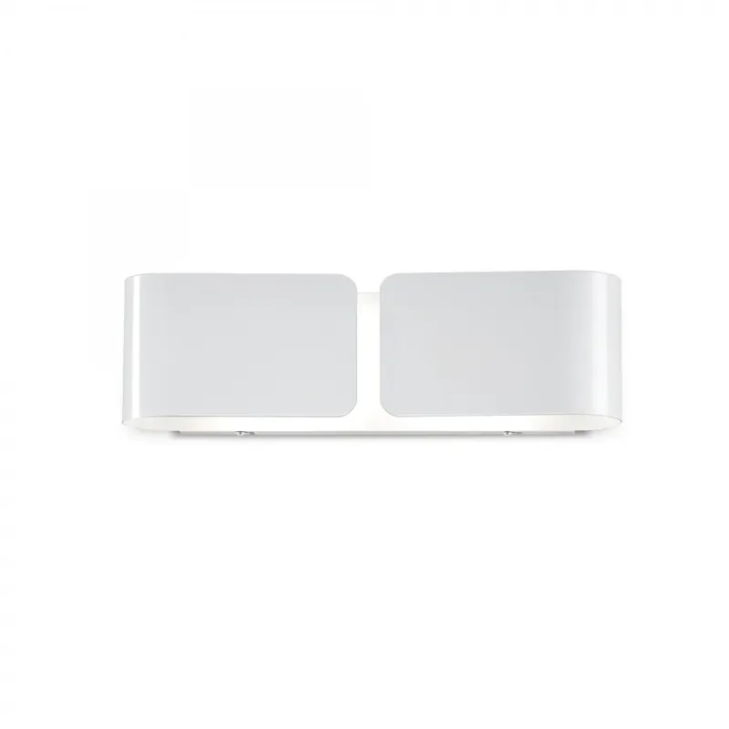 Legjobb ár Ideal Lux 014166 fali lámpa Clip Mini Small Bianco 2x60W E27 - fehér
