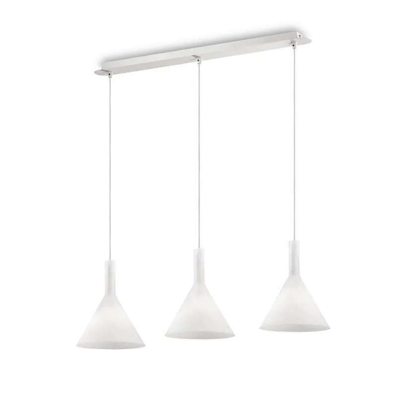 Szezonális akció Ideal Lux 074245 mennyezetre szerelhető lámpa Coctail Small Bianco 3x40W E14 - fehér