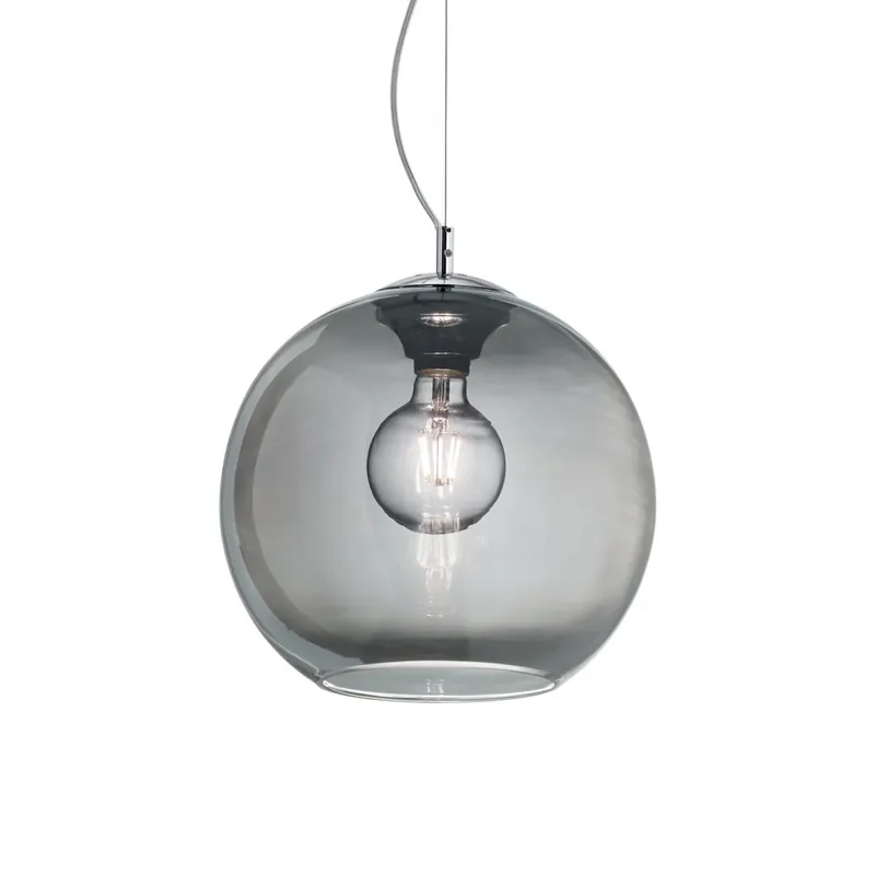 Prémium Ideal Lux 094229 mennyezeti függőlámpa Nemo Fume 1x60W E27 - szürke
