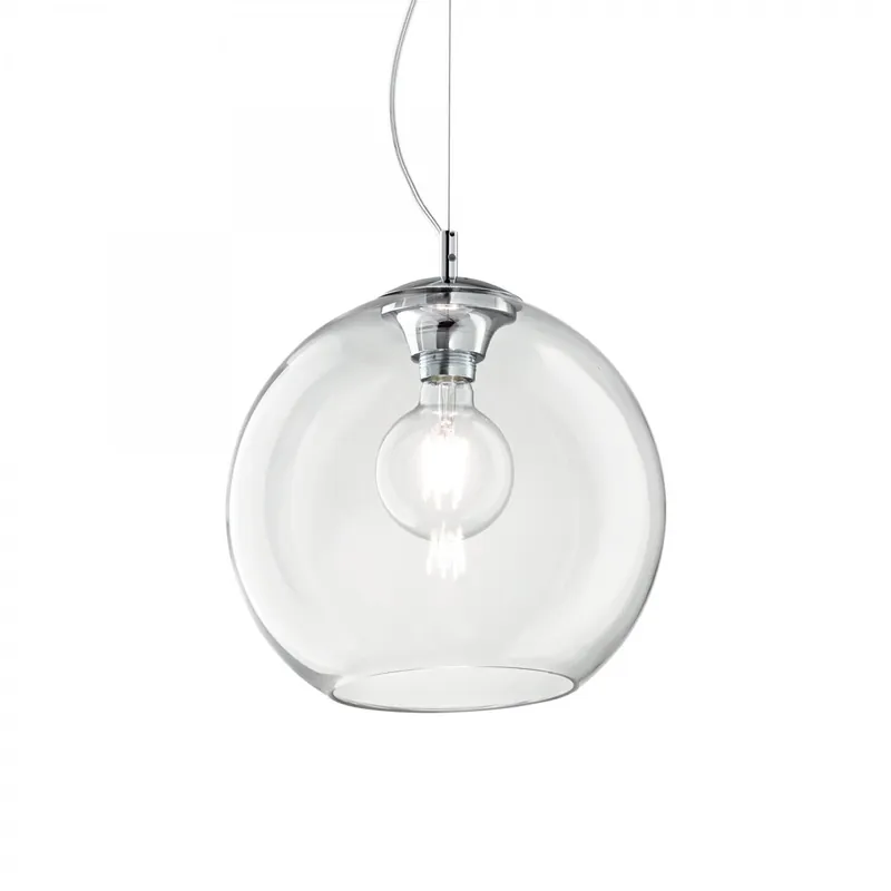 Legnépszerűbb Ideal Lux 052816 mennyezeti függőlámpa Nemo Clear 1x60W E27 - átlátszó