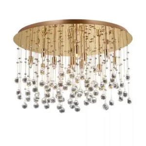 Ideal Lux 082790 mennyezetre szerelhető lámpa Moonlight Oro 15x40W G9 - aranyszínű Vedd meg online