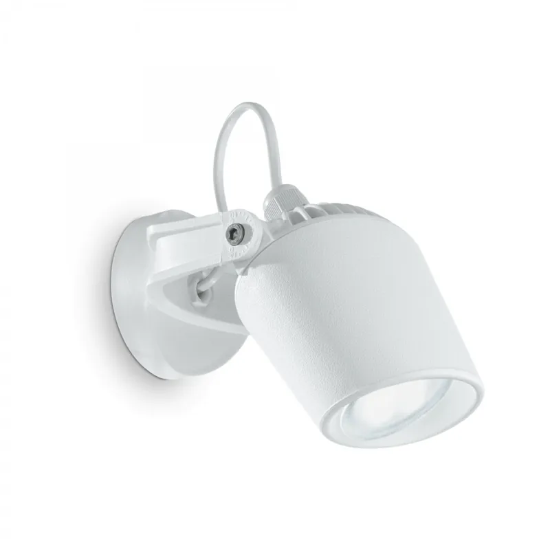 Alacsony ár Ideal Lux 096483 kültéri fali spotlámpa Minitommy 1x4,5W GU10 IP66 - fehér