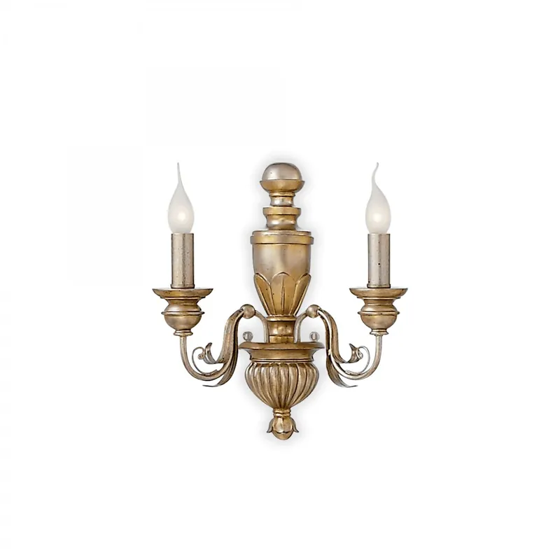 Ideal Lux 020846 fali lámpa Dora 2x40W E14 - aranyszínű Csak ma