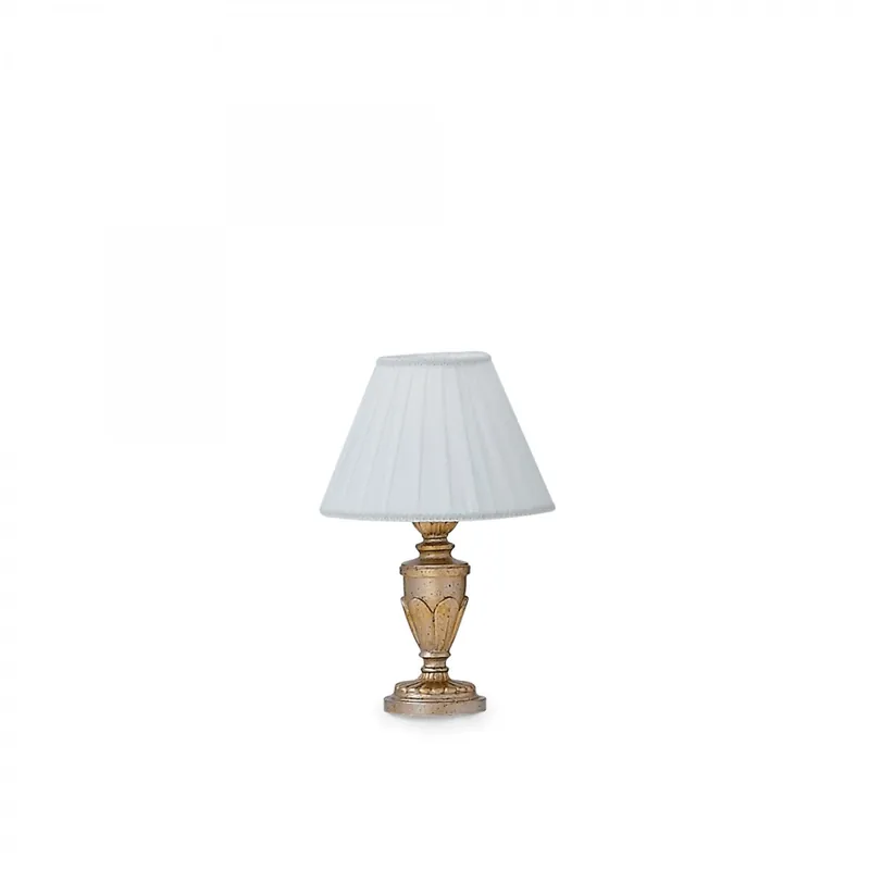 Olcsóbb Ideal Lux 020853 asztali lámpa Dora Small 1x40W E14 - aranyszínű