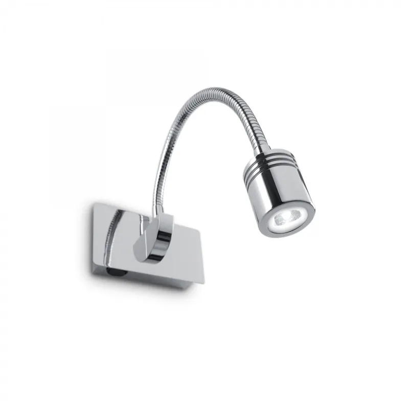 Ideal Lux 031460 LED fali lámpa Dynamo 1x3W 200lm 2700K - króm Kiárusítás