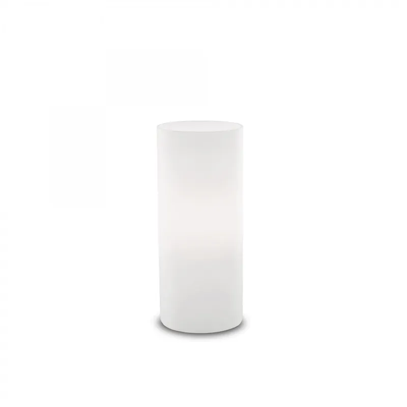 Ideal Lux 044606 asztali lámpa Edo Small 1x60W E27 - fehér Kedvezmény