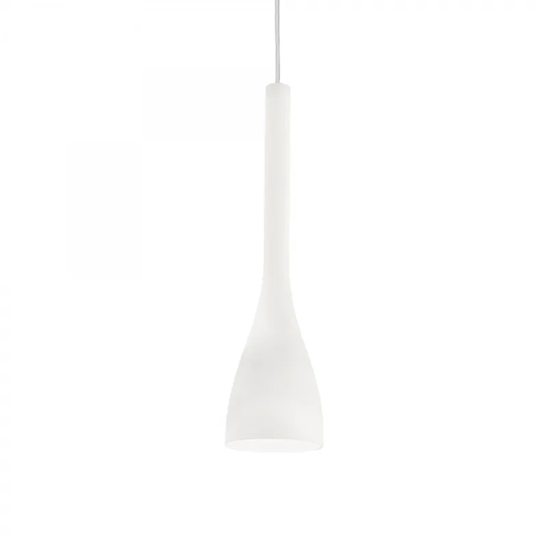 Ideal Lux 035697 mennyezeti függőlámpa Flut Small Bianco 1x40W E14 - fehér Különleges ajánlat