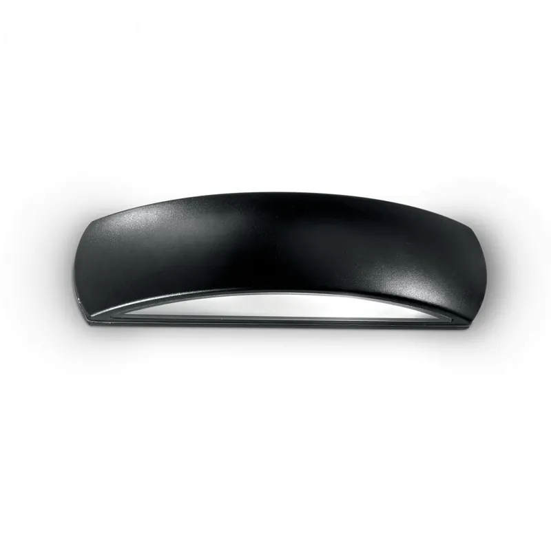 Ideal Lux 092201 kültéri fali lámpa Giove 1x60W E27 IP54 - fekete Különleges ajánlat