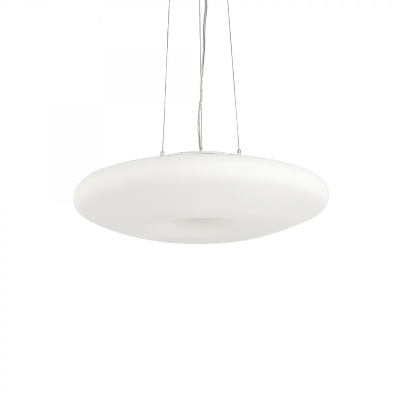 Akció Ideal Lux 019734 mennyezeti függőlámpa Glory 3x60W E27 - fehér