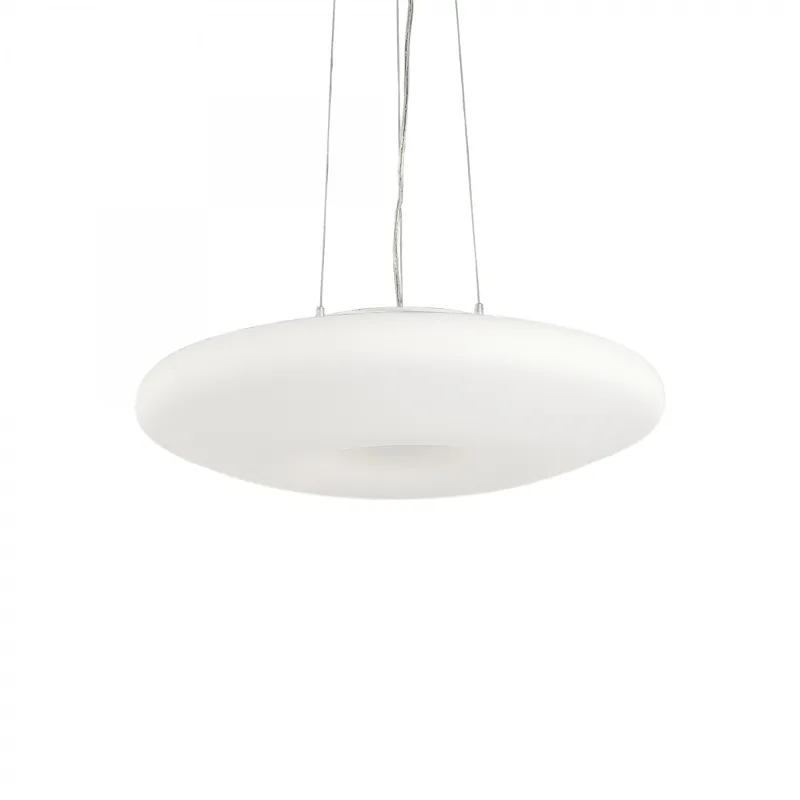 Ideal Lux 019741 mennyezeti függőlámpa Glory 5x60W E27 - fehér Népszerű