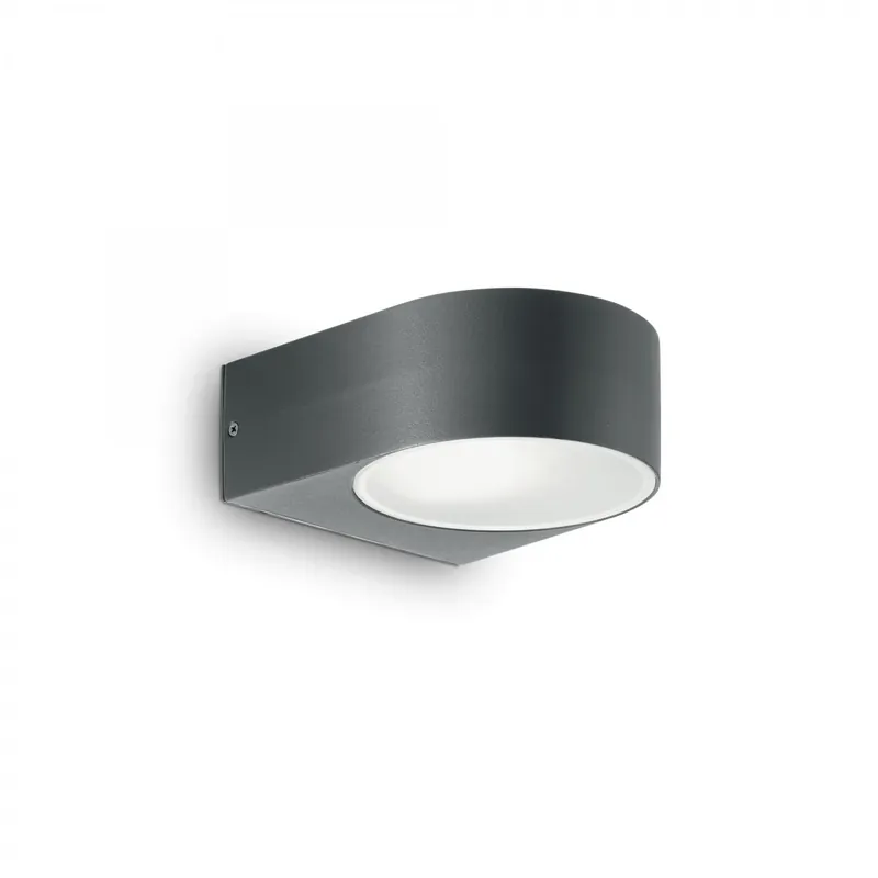Ideal Lux 018515 kültéri fali lámpa Iko 1x60W E27 IP44 - antracit Kiárusítás