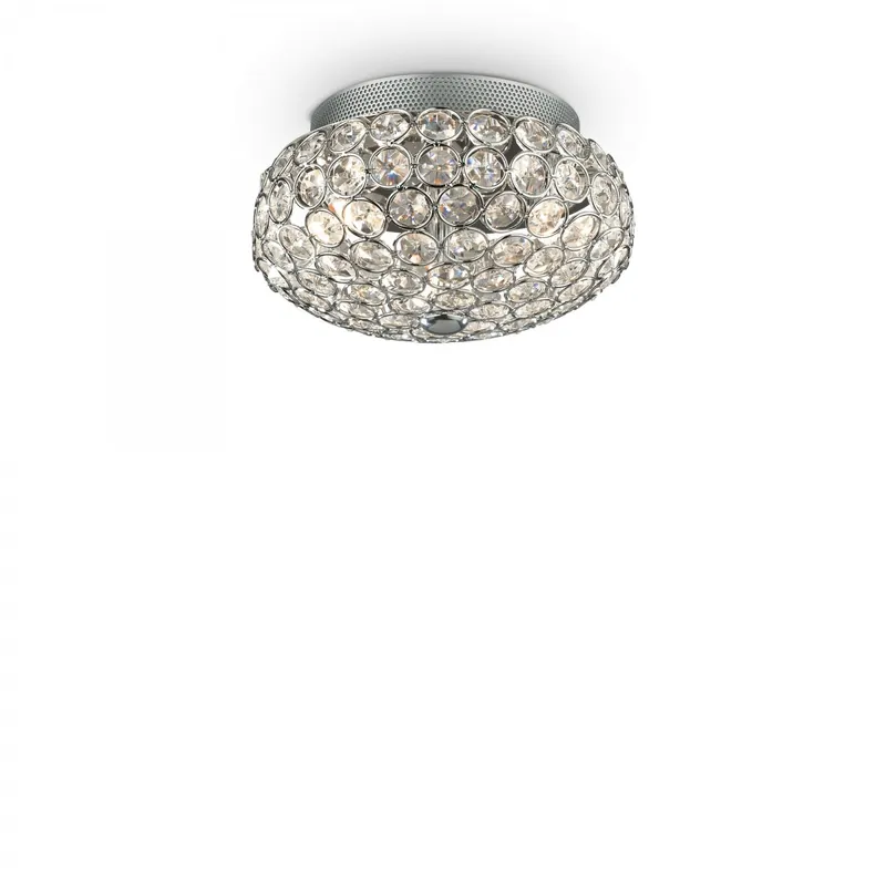 Szuper ajánlat Ideal Lux 075389 mennyezeti függőlámpa King 7x40W G9 - króm