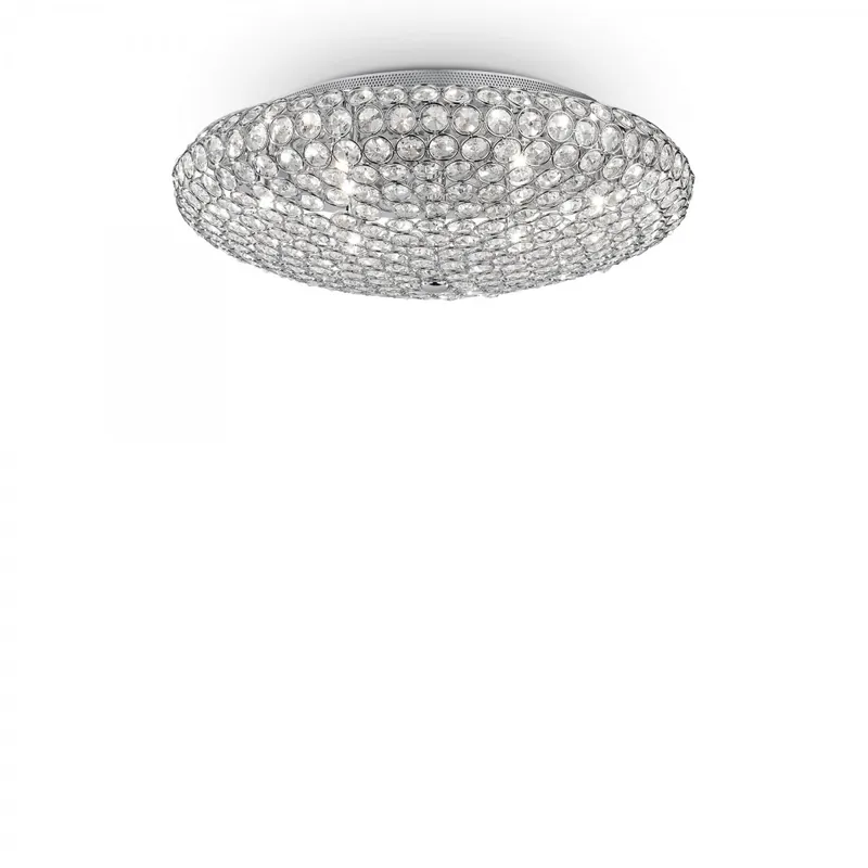 Ideal Lux 073255 King 9x40W G9 mennyezeti és fali függőlámpa - króm Biztonságos vásárlás