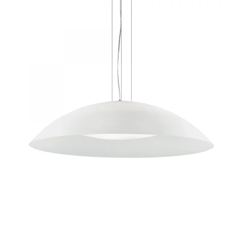 Ne maradj le Ideal Lux 052786 mennyezeti függőlámpa Lena Bianco 3x60W E27 - fehér