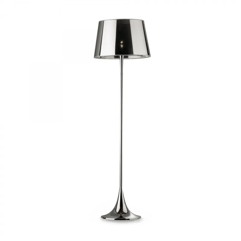 Ideal Lux 032382 állólámpa London 1x60W E27 - króm Gyors kiszállítás