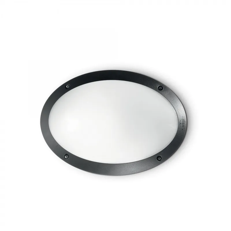Ideal Lux 096704 kültéri fali lámpa Maddi 1x23W E27 IP66 - fekete Ne maradj le