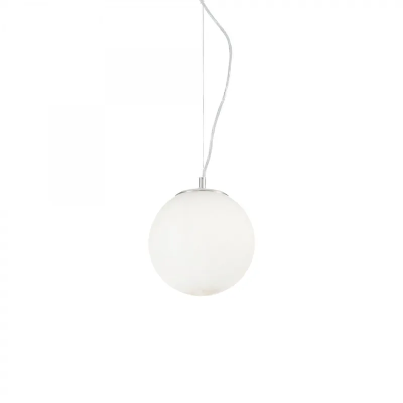 Gyors szállítás Ideal Lux 009148 mennyezeti függőlámpa Mapa 1x60W E27 - fehér