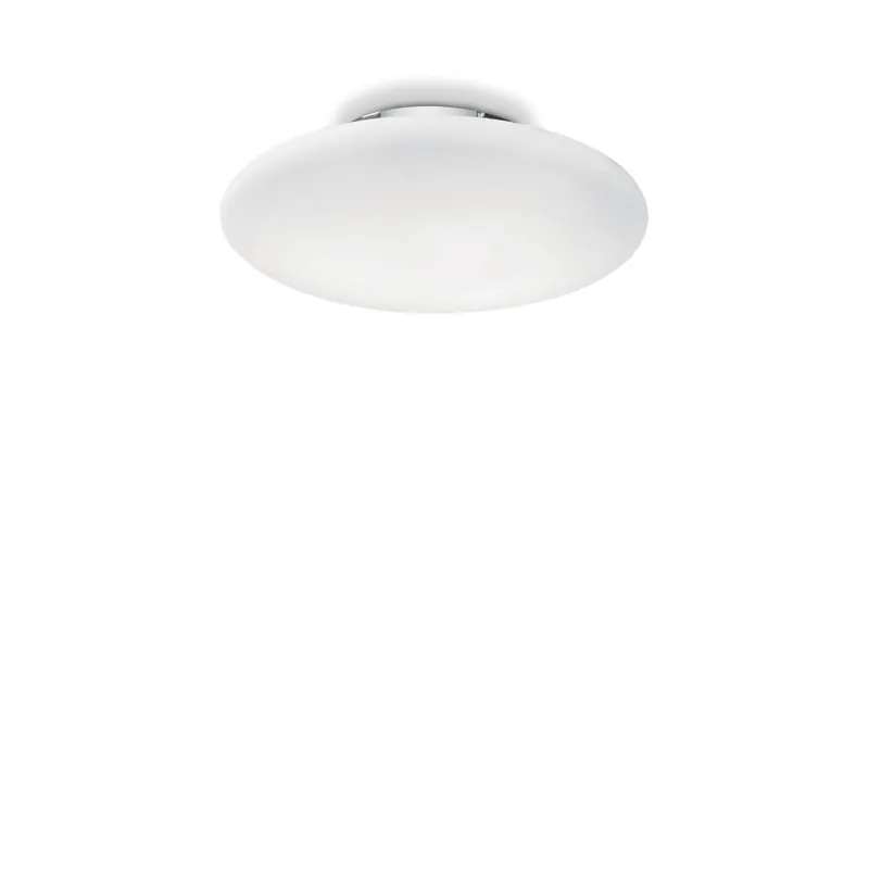 Ideal Lux 032030 mennyezetre szerelhető lámpa Smarties 3x60W E27 - fehér Biztonságos fizetés