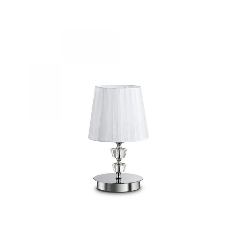 Akciós ár Ideal Lux 059266 asztali lámpa Pegaso Small 1x40W E14 - fehér