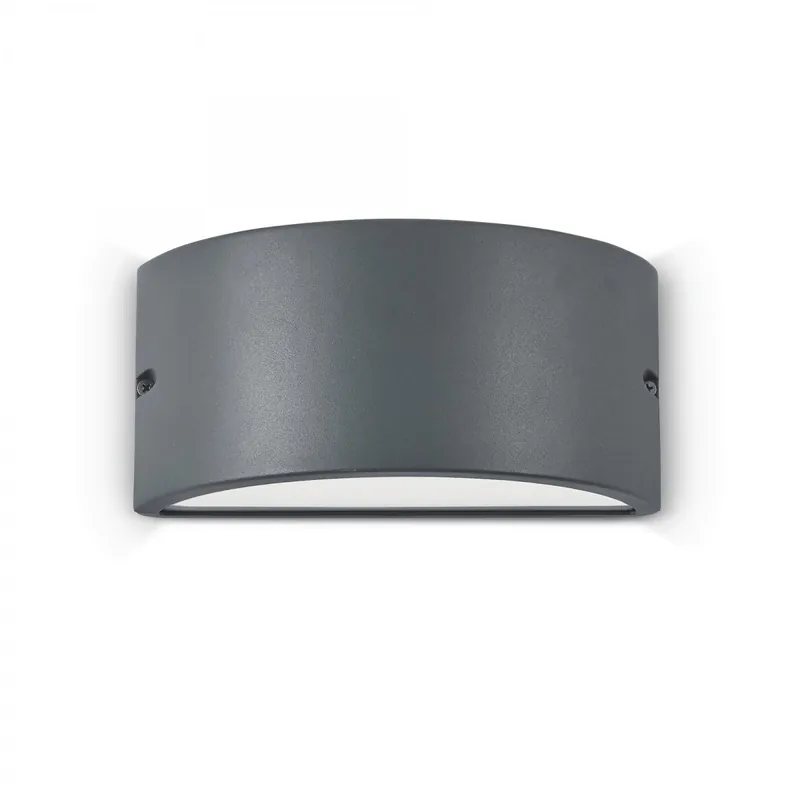 Akció Ideal Lux 092423 kültéri fali lámpa Rex 1x60W E27 IP44 - antracit