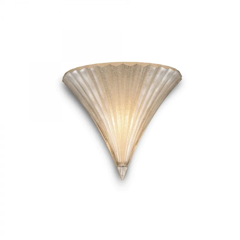 Akció Ideal Lux 013046 fali lámpa Santa Small Oro 1x40W E14 - aranyszínű