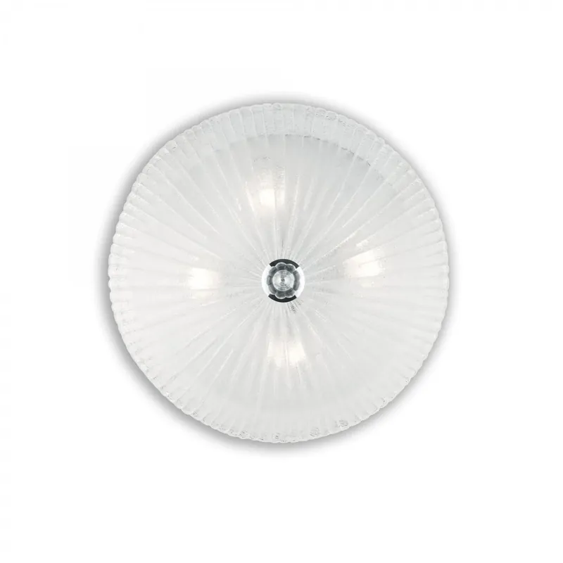 Nézd meg most Ideal Lux 008615 falra és mennyezetre szerelhető lámpa Shell 4x60W E27 - fehér