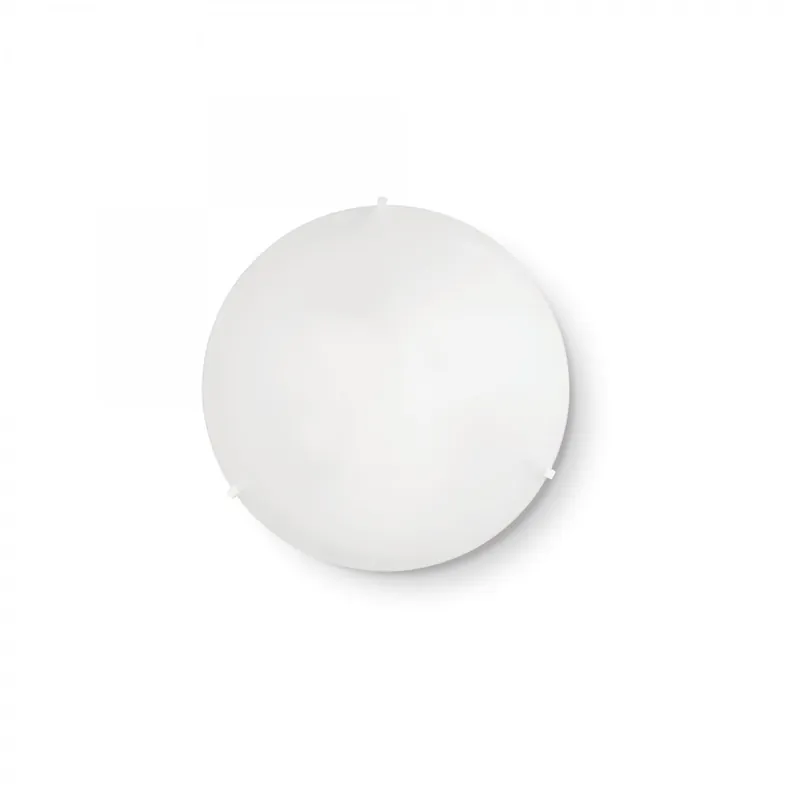 Ideal Lux 007984 falra és mennyezetre szerelhető lámpa Simply 3x60W E27 - fehér Alacsony ár