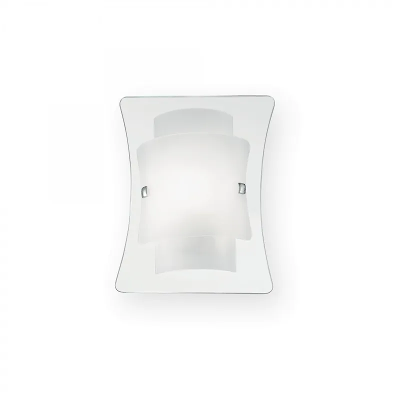 Ideal Lux 026473 fali lámpa Triplo 1x60W E27 - fehér Alacsony ár