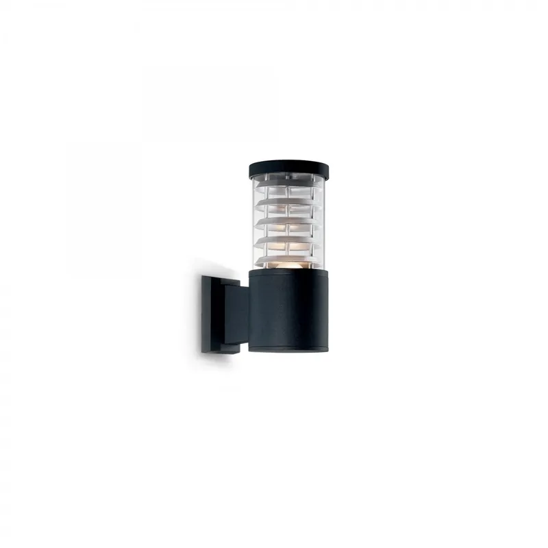 Akció Ideal Lux 004716 kültéri fali lámpa Tronco Parete 1x60W E27 IP44 - fekete