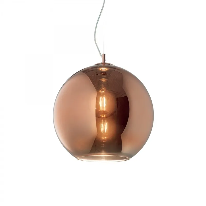 Ne maradj le Ideal Lux 111919 mennyezeti függőlámpa Nemo Rame 1x60W E27 - réz