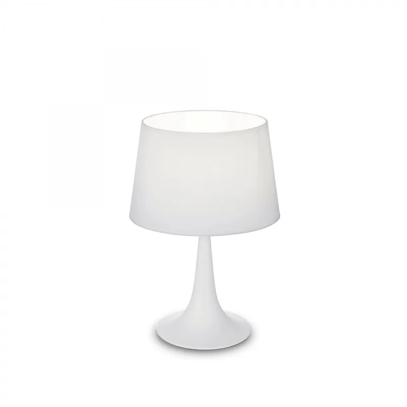 Ideal Lux 110530 asztali lámpa London 1x60W E27 - fehér Legjobb ár