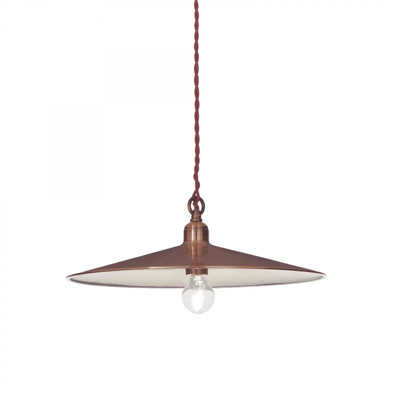 Ideal Lux 112732 mennyezeti függőlámpa Cantina Big Rame 1x40W E14 - réz Szuper akció