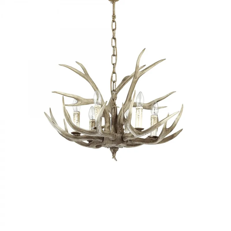 Alacsony ár Ideal Lux 115498 mennyezeti függőlámpa Chalet 6x40W E14