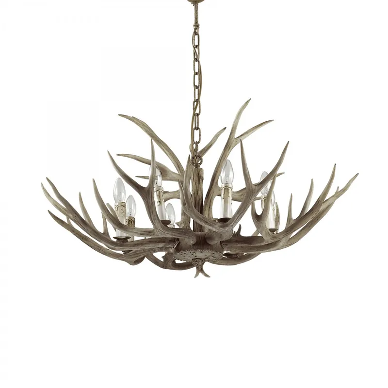Azonnal elérhető Ideal Lux 115504 mennyezeti függőlámpa Chalet 8x40W E14