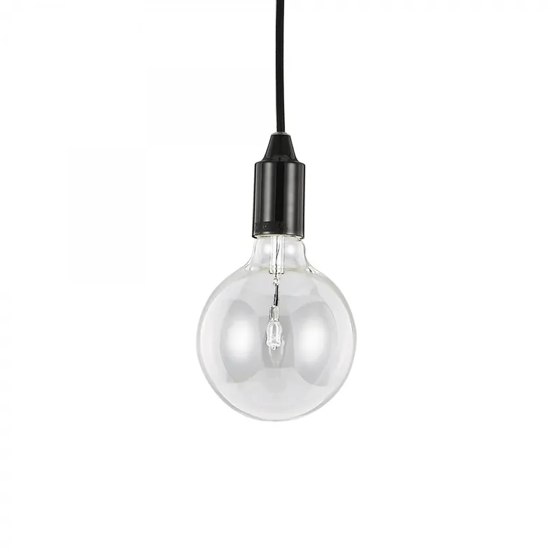 Ideal Lux 113319 mennyezeti függőlámpa Edison Nero 1x60W E27 - fekete Bestseller
