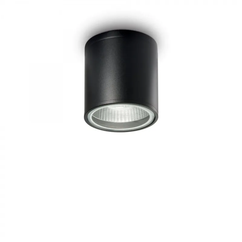 Ideal Lux 122687 kültéri mennyezeti lámpa Gun Nero 1x28W GU10 - fekete Különleges ajánlat