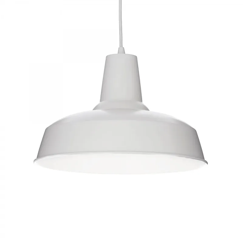 Ideal Lux 102047 mennyezeti függőlámpa Moby Bianco 1x60W E27 - fehér Prémium