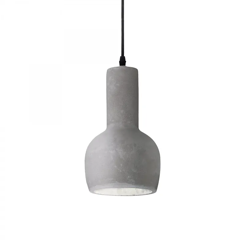 Nézd meg most Ideal Lux 110431 mennyezeti lámpa Oil 1x60W E27 - betonszínű
