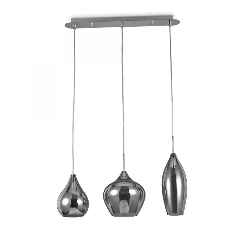 Ideal Lux 111865 mennyezeti függőlámpa Soft Fume 3x40W E14 Korlátozott ajánlat