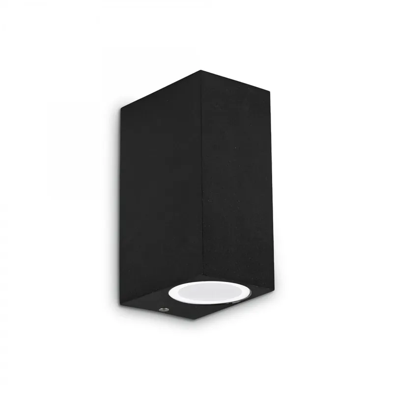 Ideal Lux 115344 kültéri fali lámpa Up Nero 2x40W G9 IP44 - fekete Szuper ajánlat