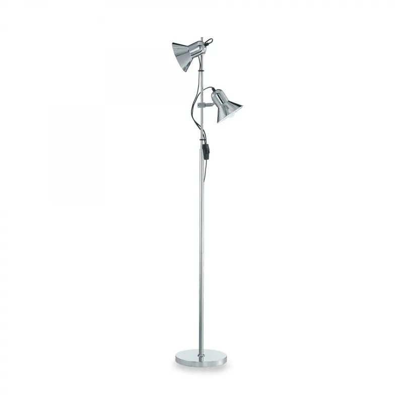 Legjobb ár Ideal Lux 061122 állólámpa Polly 2x60W E27 - króm
