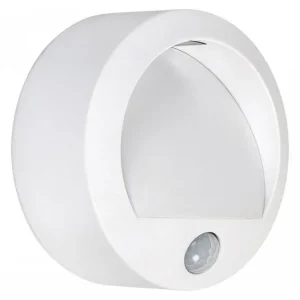Biztonságos fizetés Rabalux 7980 LED kültéri ​​fali lámpa érzékelővel Amarillo 1x1,5W 50lm 3000K 3xAA IP44 - fehér
