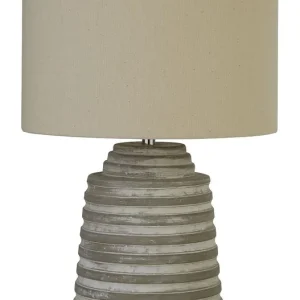 Akció Searchlight EU9621GY Liana asztali lámpa E14 1 x 60W