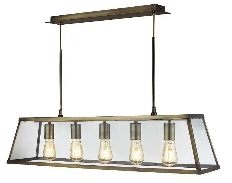 Vedd meg online Searchlight 4614-5AB Voyager függőlámpa E27 5 x 60W