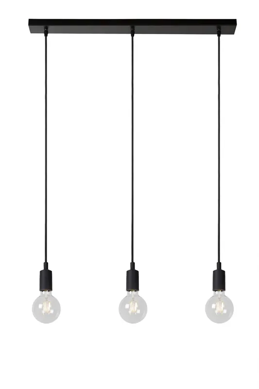 Lucide 08408/03/30 függő mennyezeti lámpa Fix multiple 3x60W E27 Expressz szállítás