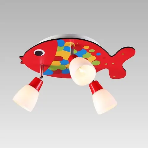 Rendeld meg most Prezent 92028037 gyermek mennyezeti lámpa Karp 3x40W E14